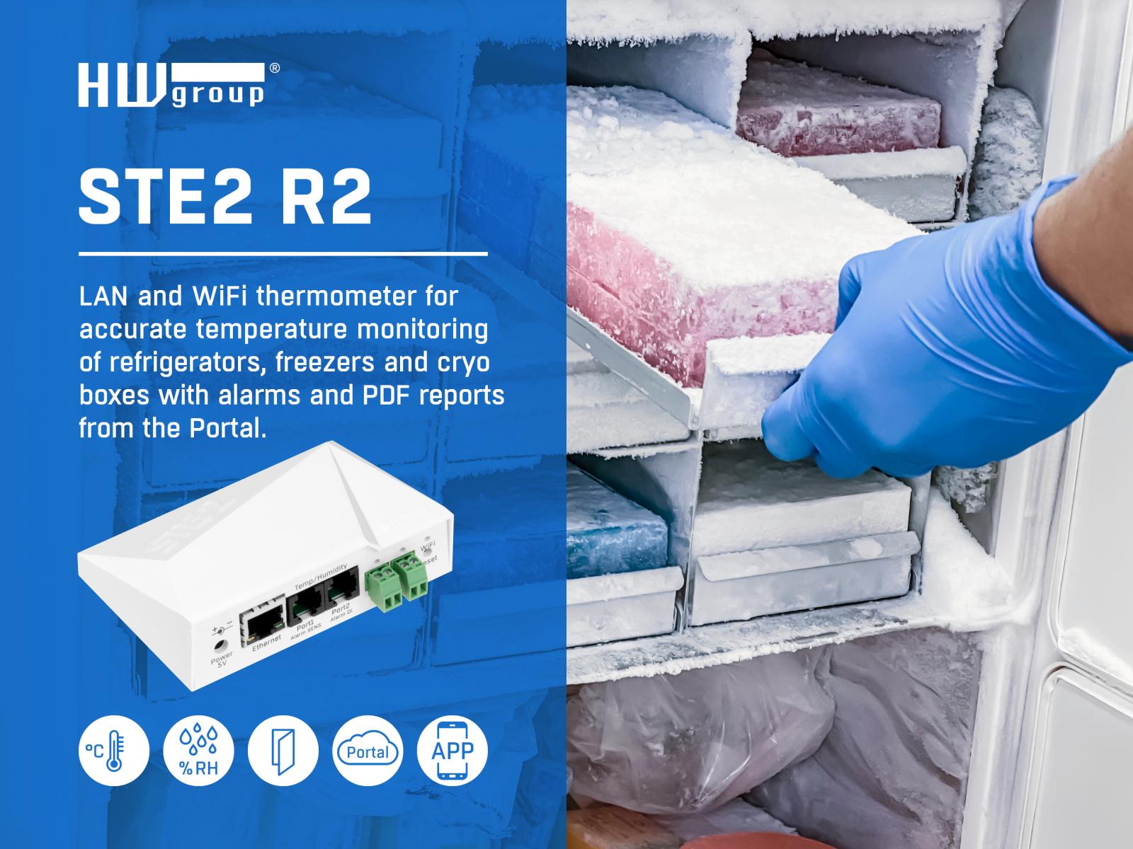 WiFi Remote Medical refrigerator temperature monitoring