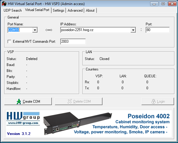 virtual port driver for router